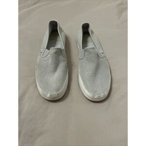 UGG Bren Women's Cotton Mesh Slip-On Sneakers US 9.5 Natural Athleisure Casual